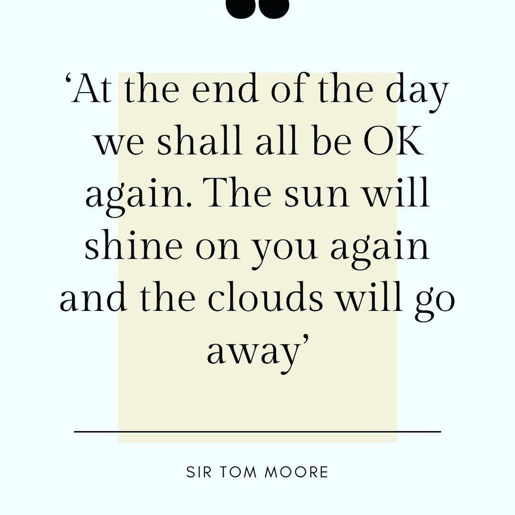 The sun will shine on you again!